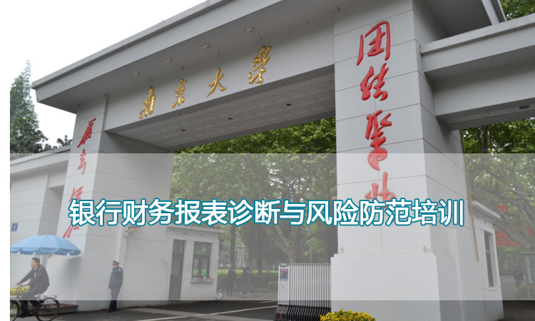 银行会计培训-南京大学银行财务报表诊断与风险防范培训