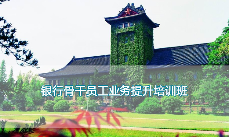 中高层管理培训-南京大学银行骨干员工业务提升培训班